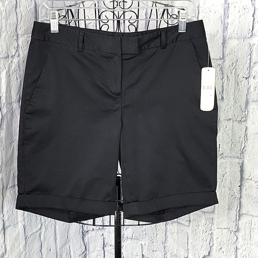 LAUNDRY BY SHELLI SEGAL‎ Black Shorts Size 6